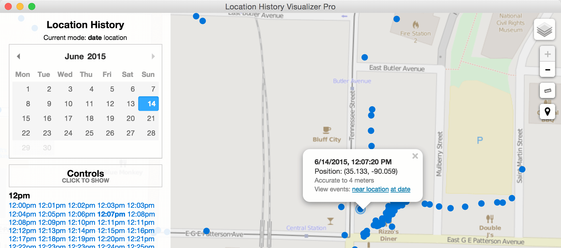  Location History Visualizer Pro